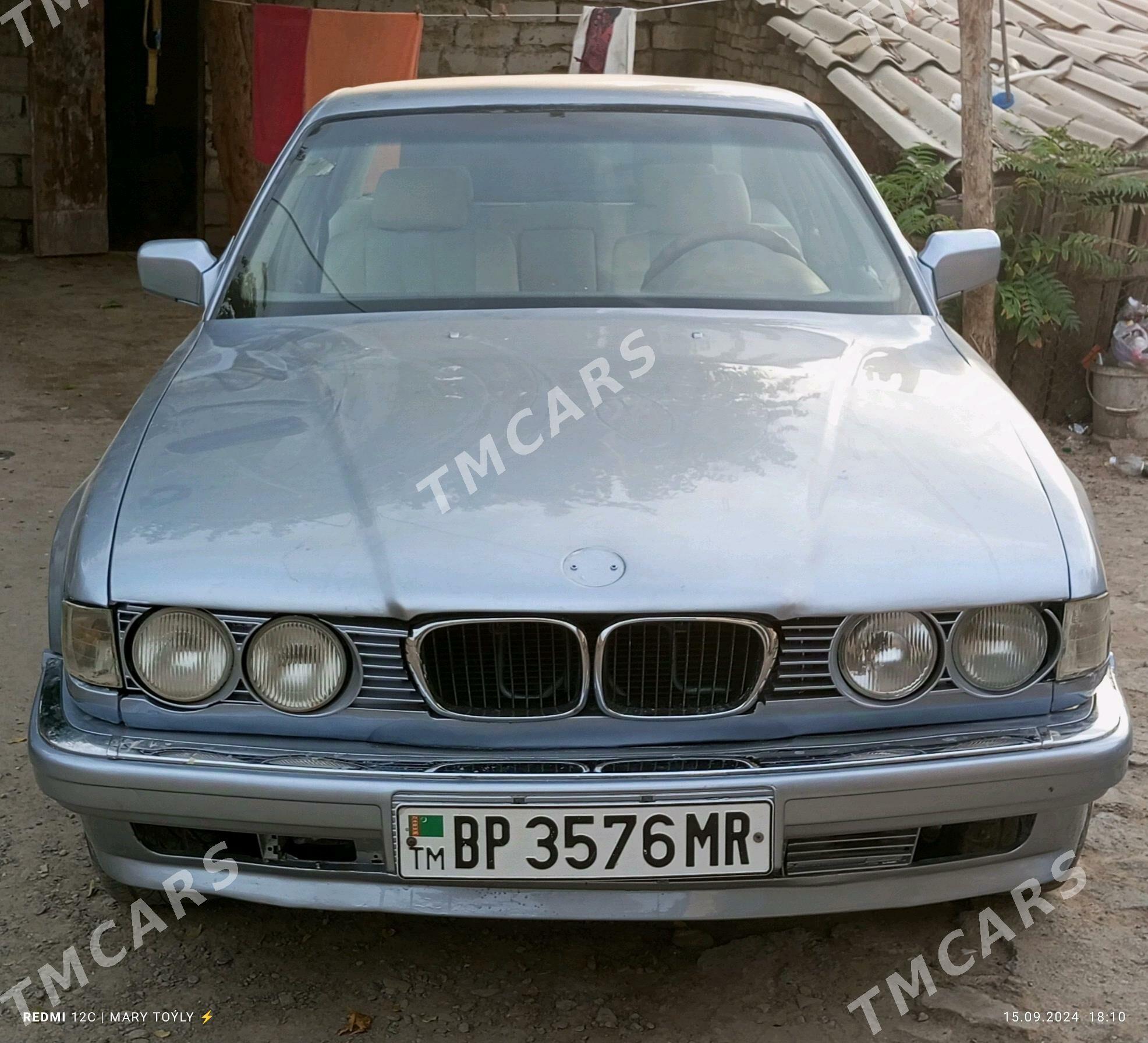 BMW 7 Series 1992 - 35 000 TMT - Мары - img 2