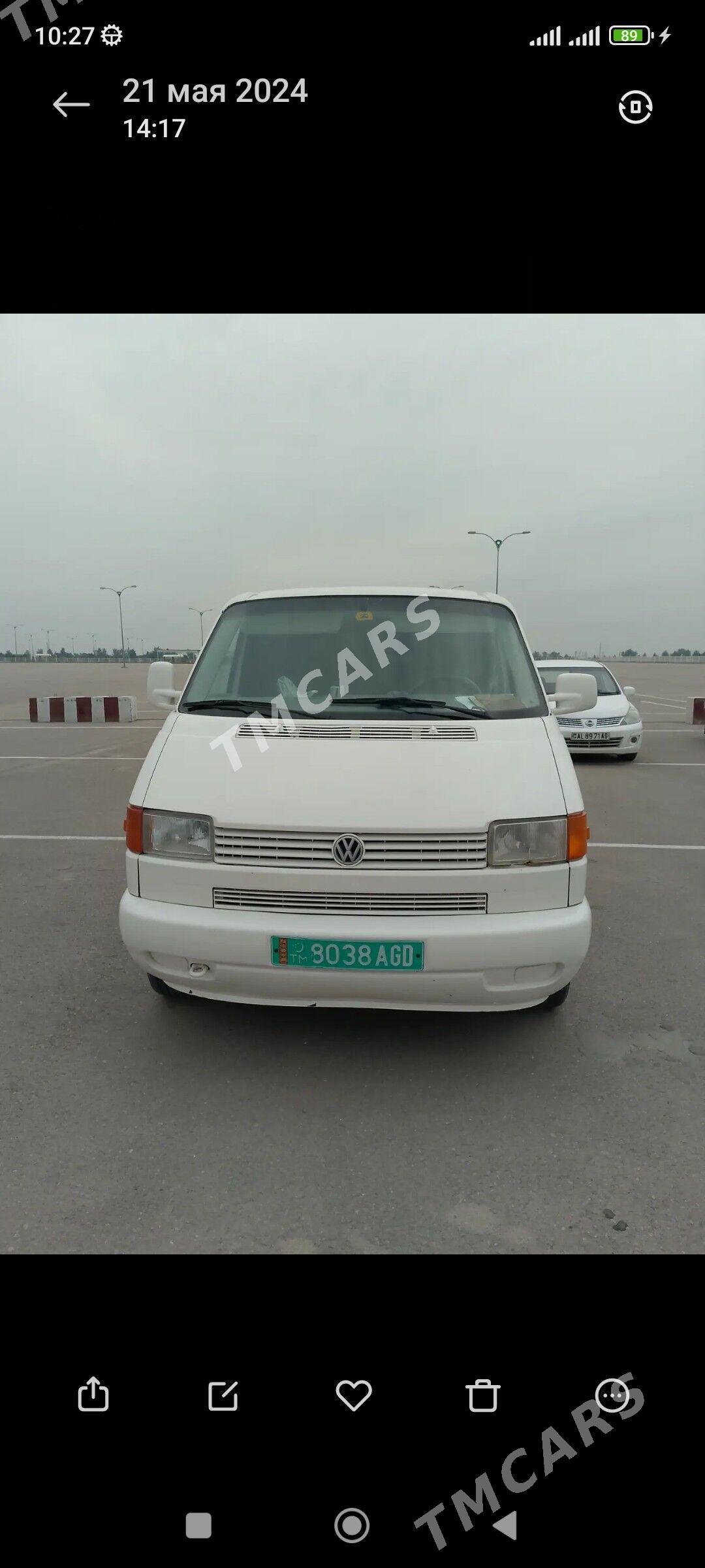 Volkswagen Transporter 1999 - 102 000 TMT - Ашхабад - img 3