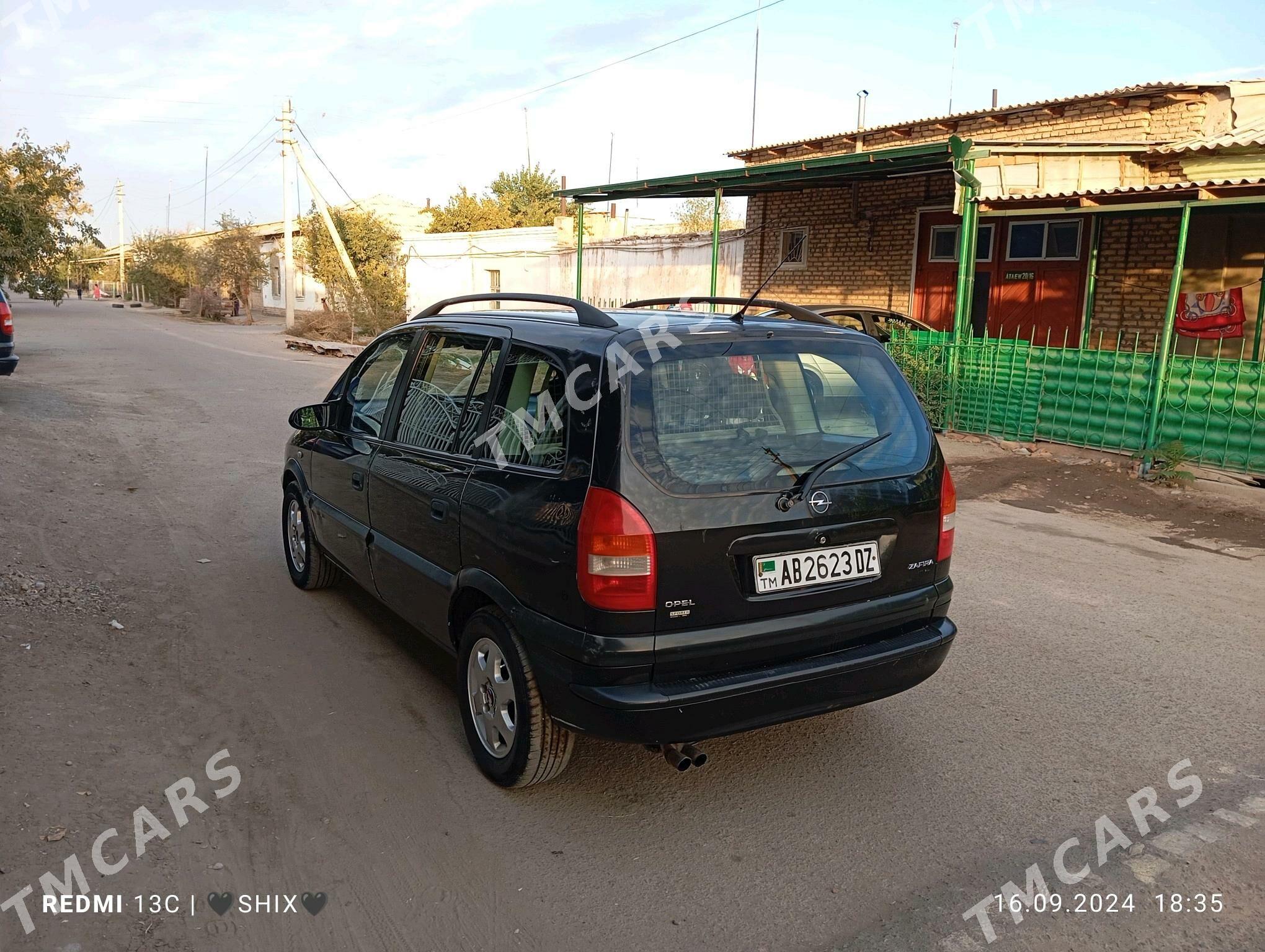 Opel Zafira 2001 - 60 000 TMT - Daşoguz - img 2