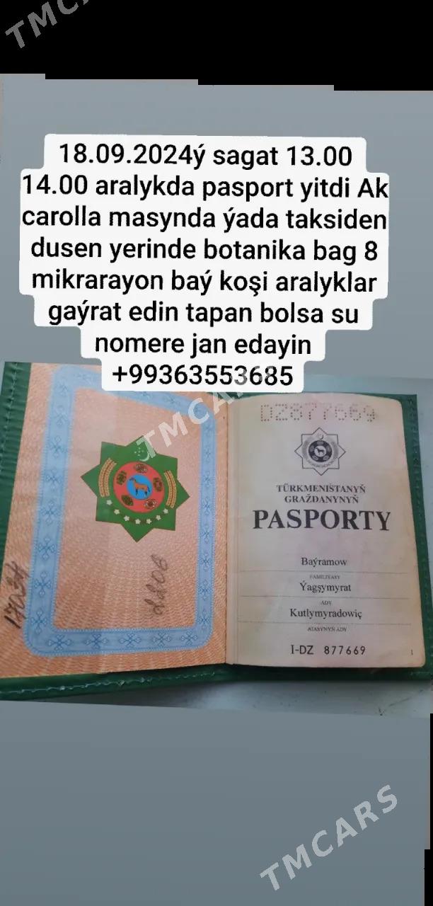 Pasport - Aşgabat - img 2