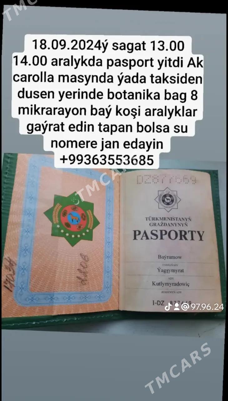 Pasport - Aşgabat - img 3