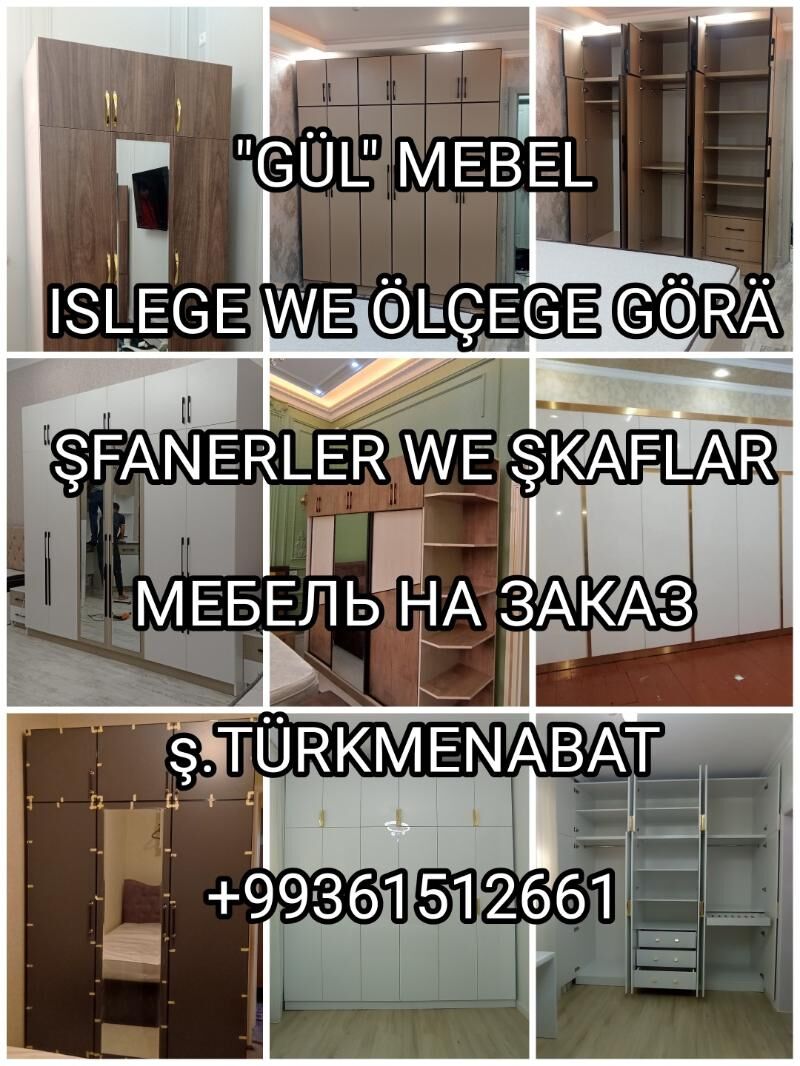 "GÜL" MEBEL. ISLEGE WE ÖLÇEGE. - Туркменабат - img 6