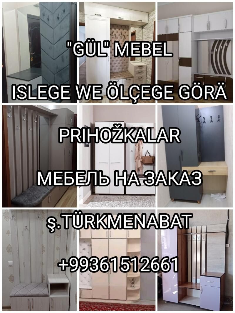 "GÜL" MEBEL. ISLEGE WE ÖLÇEGE. - Туркменабат - img 4