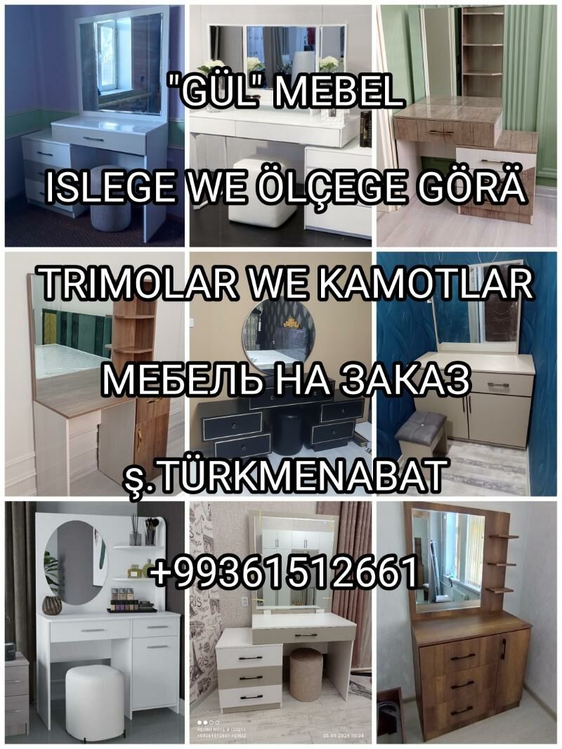 "GÜL" MEBEL. ISLEGE WE ÖLÇEGE. - Туркменабат - img 5