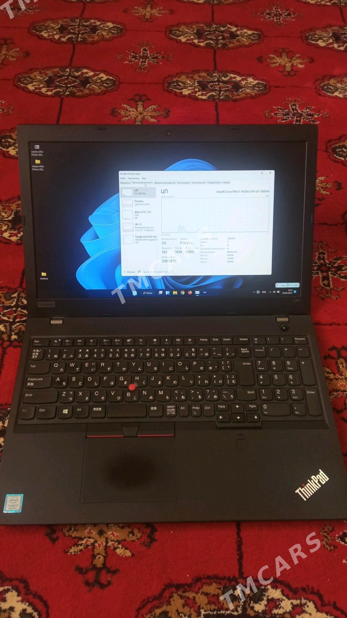 LENOVO THINKPAD L580 I7-8550U - Aşgabat - img 2