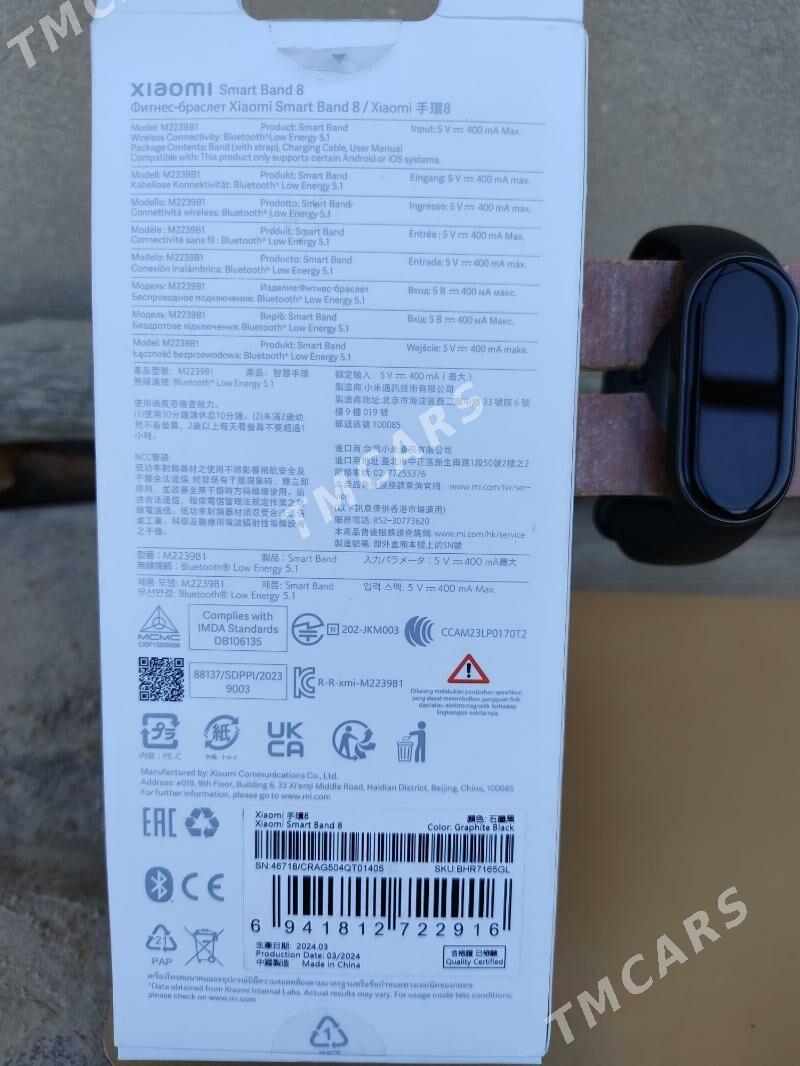 MI BAND 8 GLOBAL VERSIYA - Daşoguz - img 2