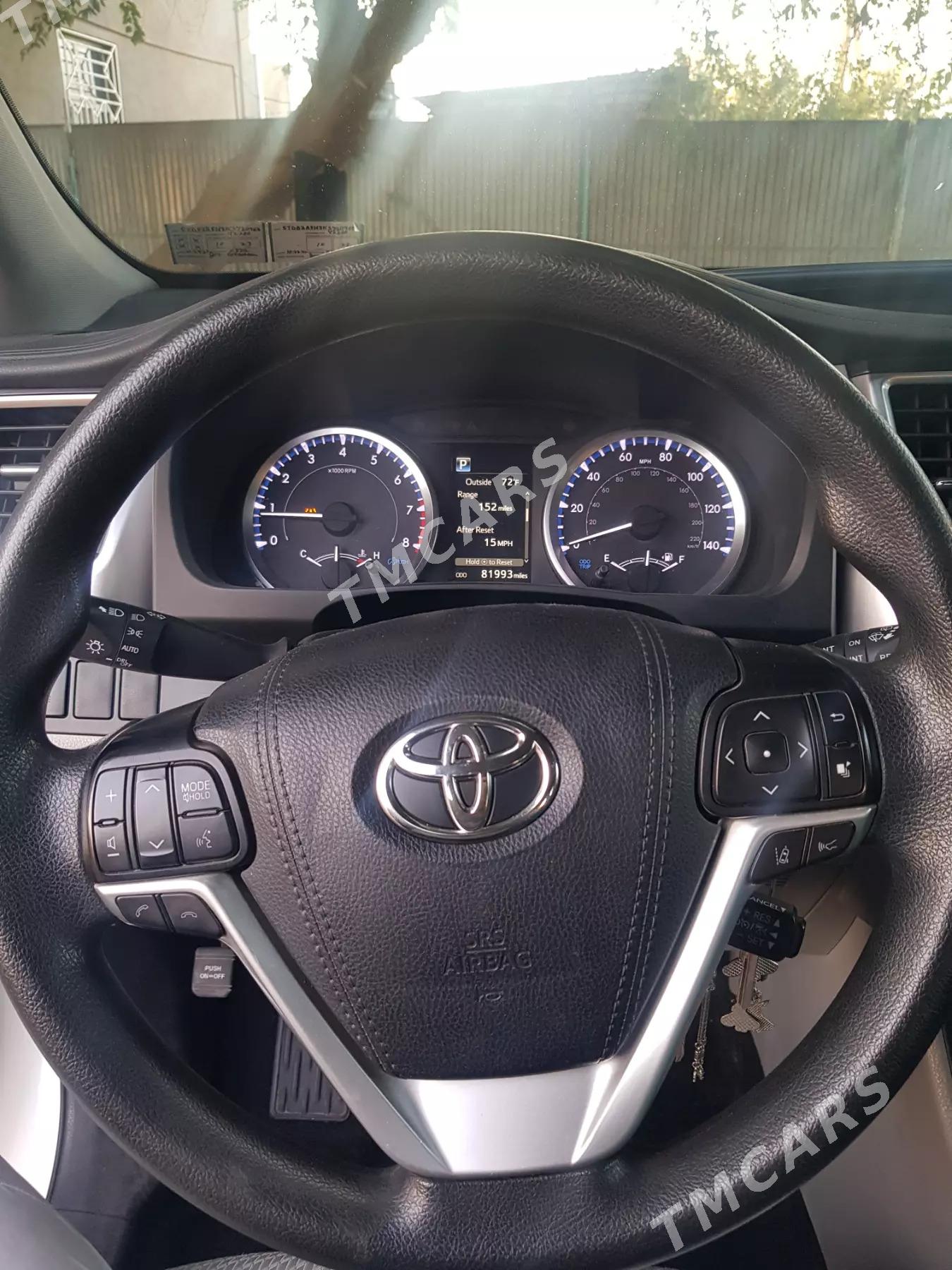 Toyota Highlander 2019 - 362 000 TMT - Мары - img 5