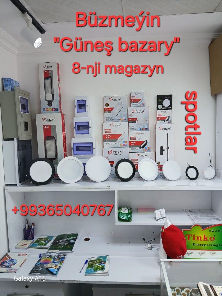 Elektrik harytlary çyralar - Büzmeýin - img 3