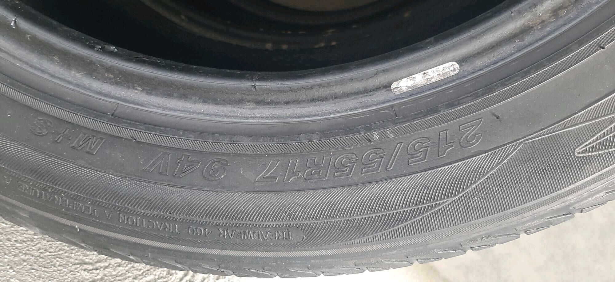 Teker 215/55 R17 400 TMT - Ak bugdaý etraby - img 2