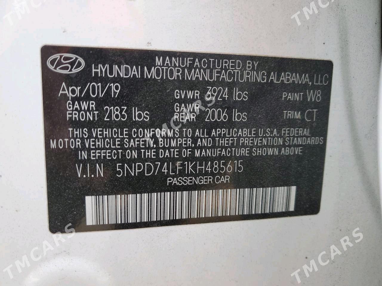 Hyundai Elantra 2020 - 220 000 TMT - Aşgabat - img 10