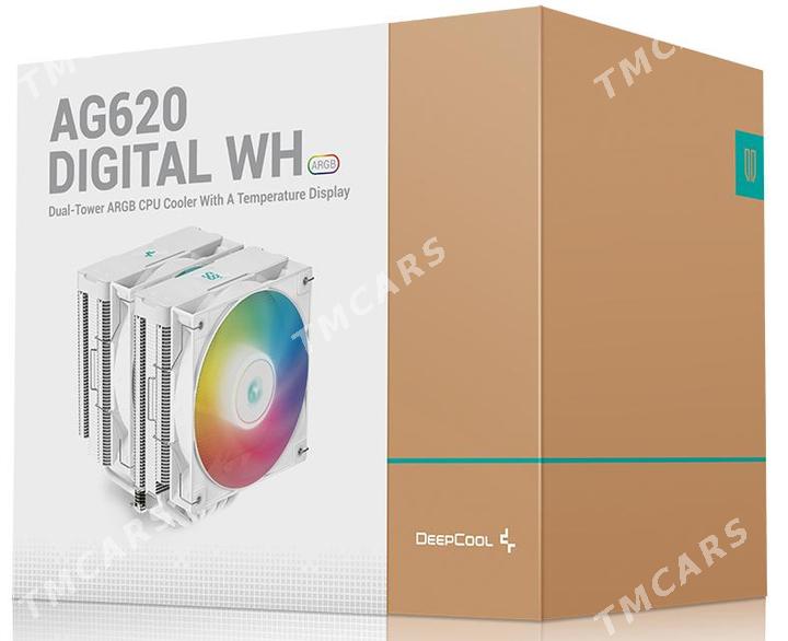  DeepCool AG620 DIGITAL WH argb башенный куллер - Мир 4 - img 2