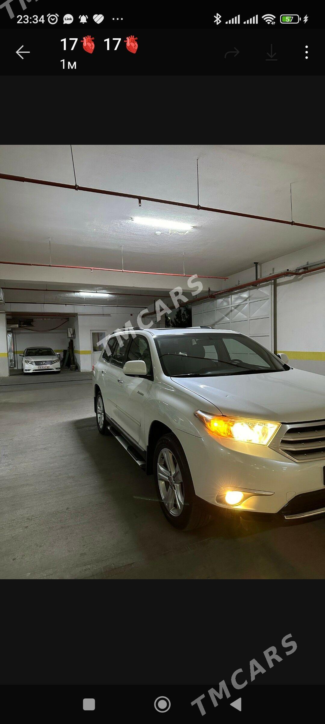 Toyota Highlander 2011 - 350 000 TMT - Ашхабад - img 9