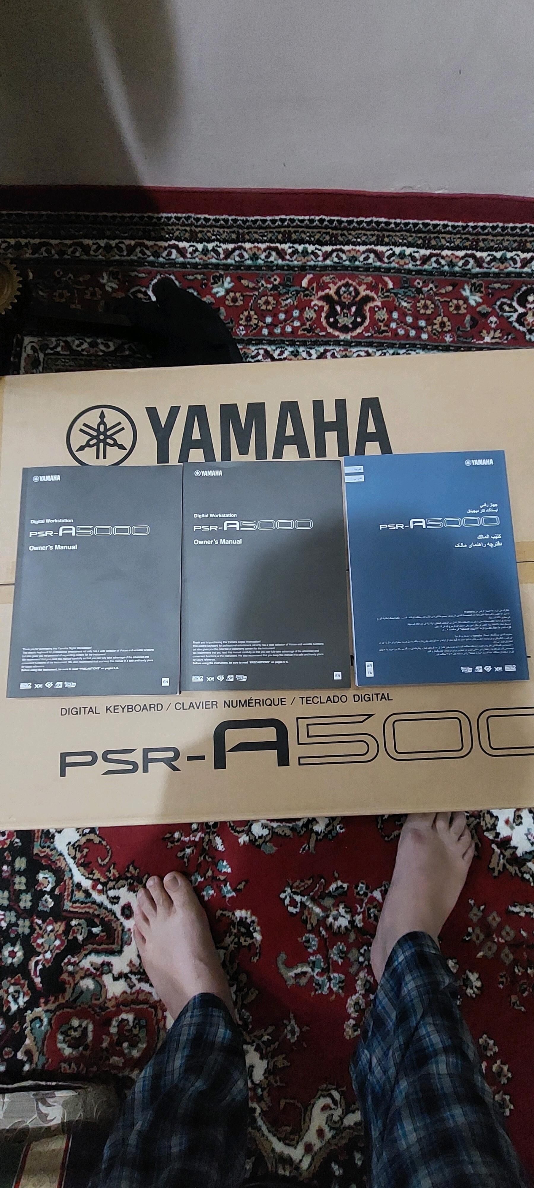 YAMAHA PSR A5000 - Мары - img 4