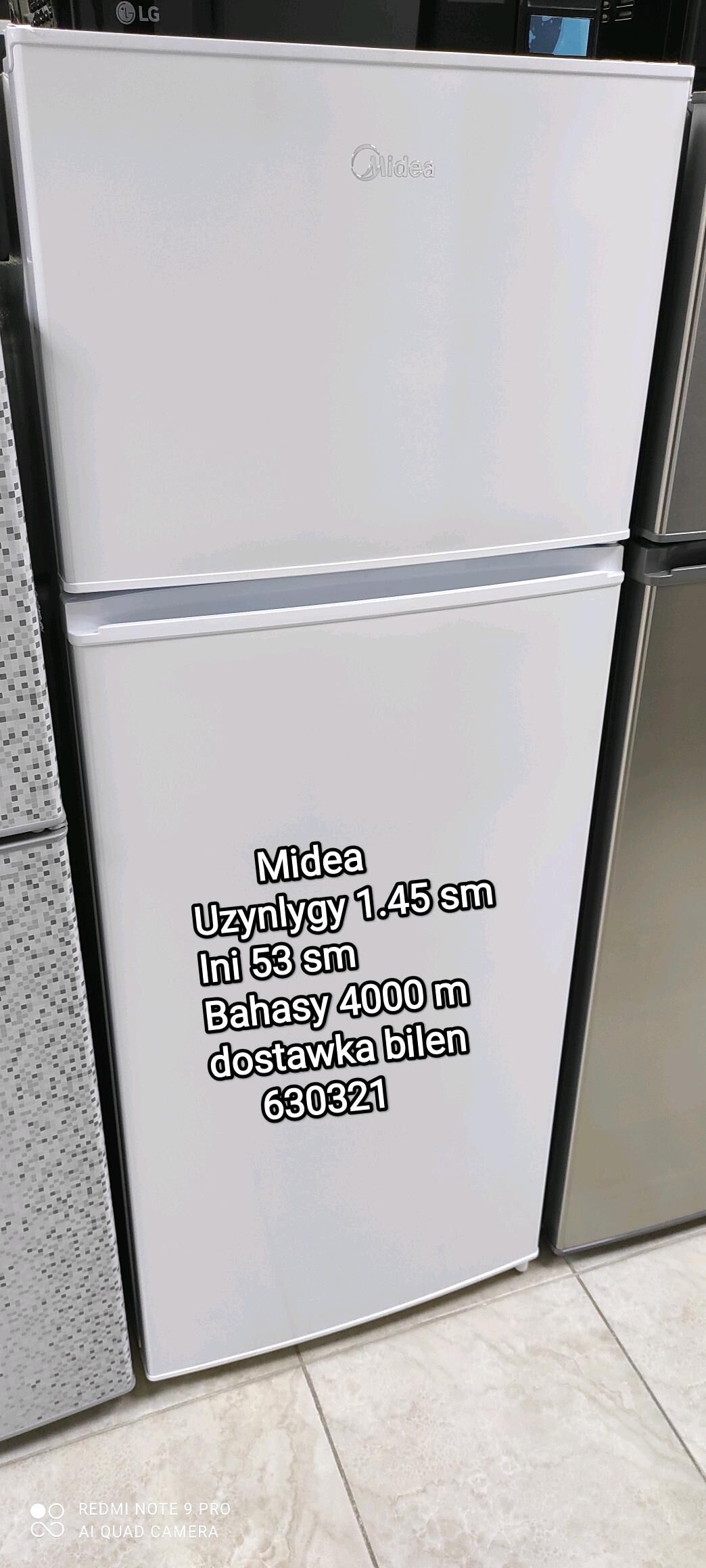 MIDEA FIRMAŇ TÄZE HOLODILNKLAR - Гуртли - img 8