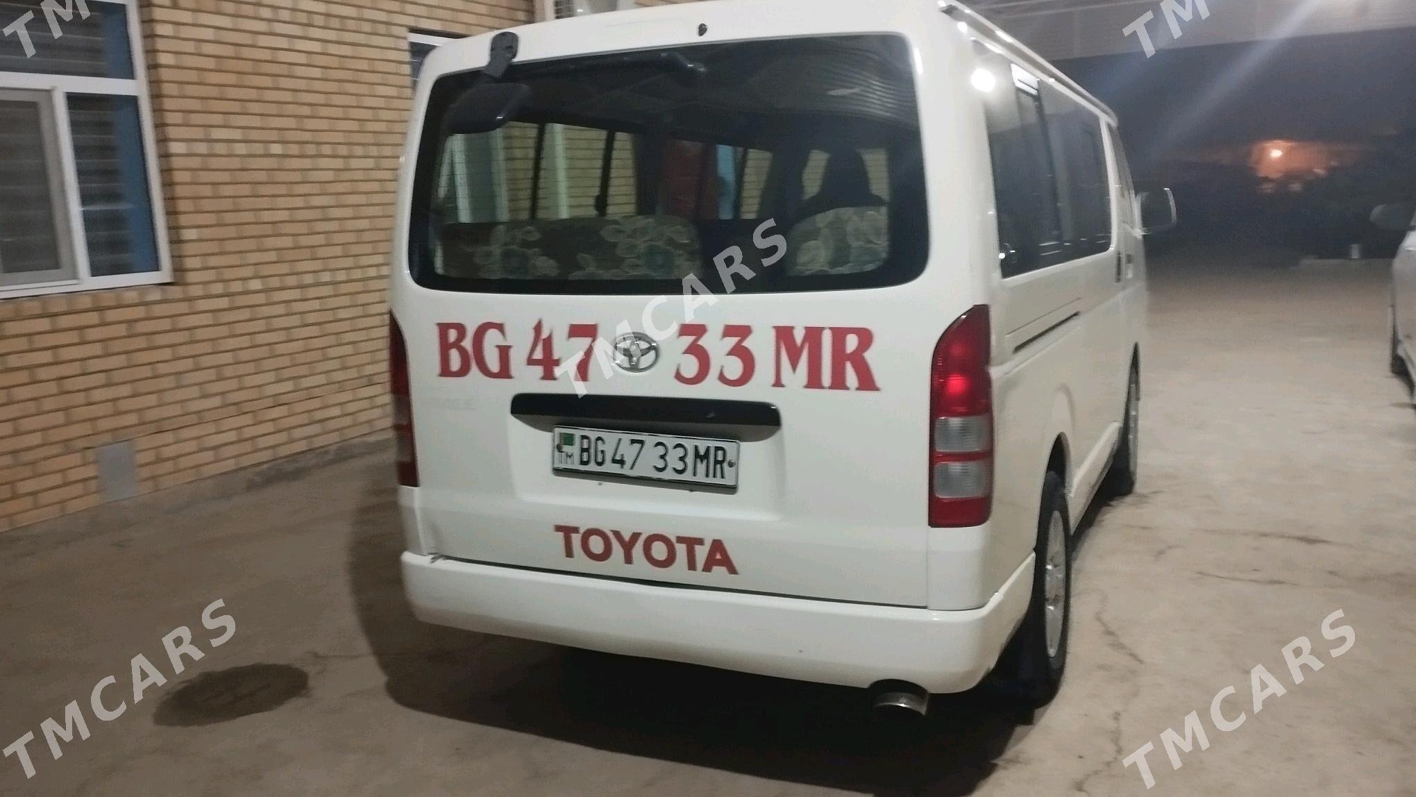 Toyota Hiace 2007 - 225 000 TMT - Мургап - img 2