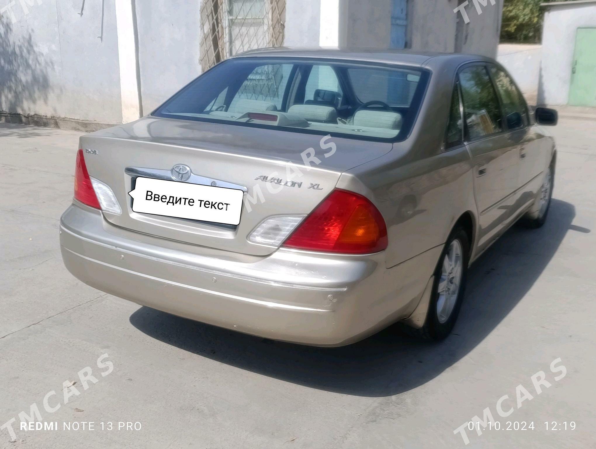 Toyota Avalon 2000 - 130 000 TMT - Теджен - img 4