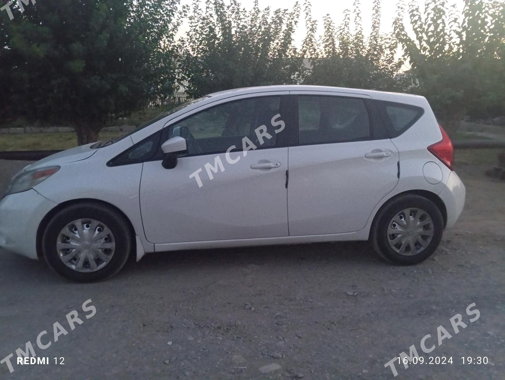 Nissan Versa Note 2014 - 104 000 TMT - Ak bugdaý etraby - img 3