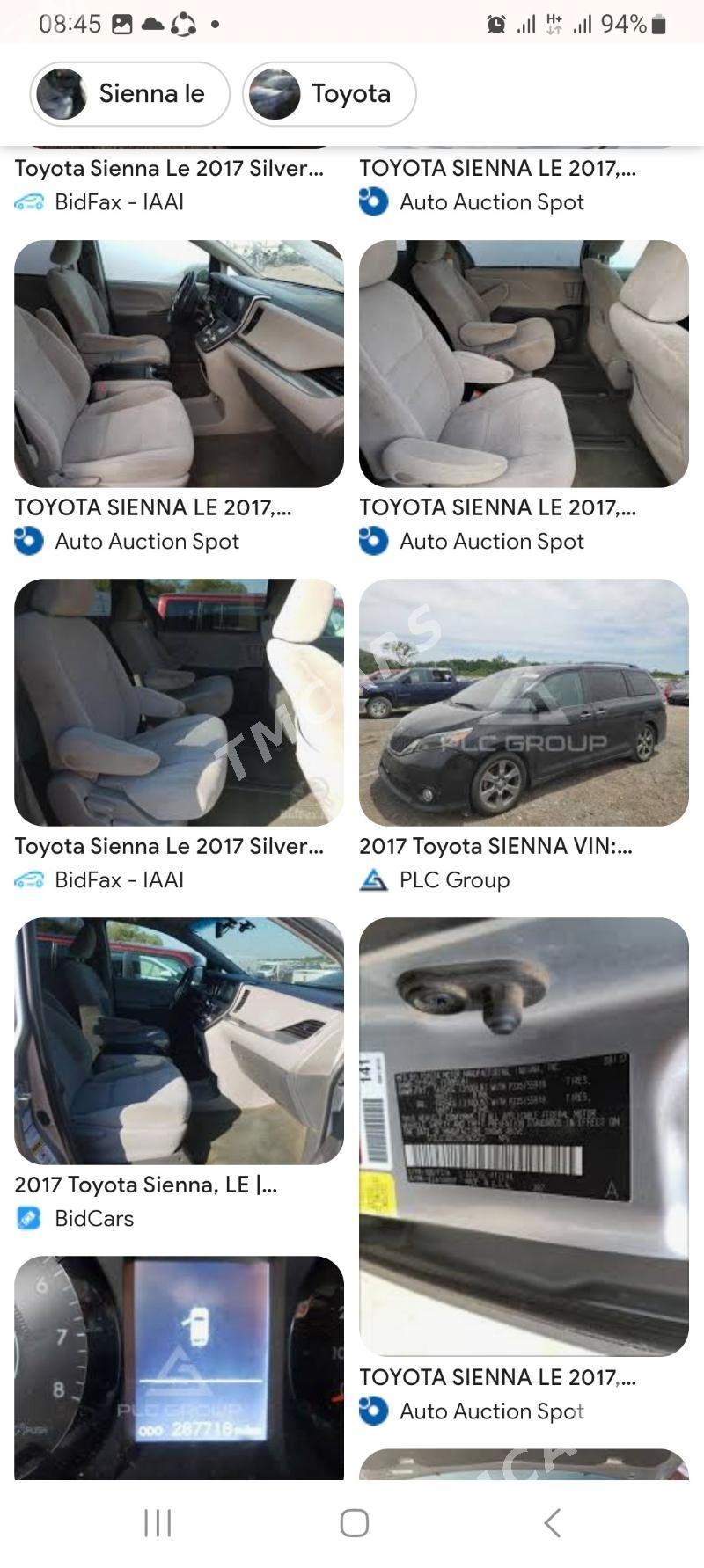 Toyota Sienna 2017 - 333 000 TMT - Мары - img 7