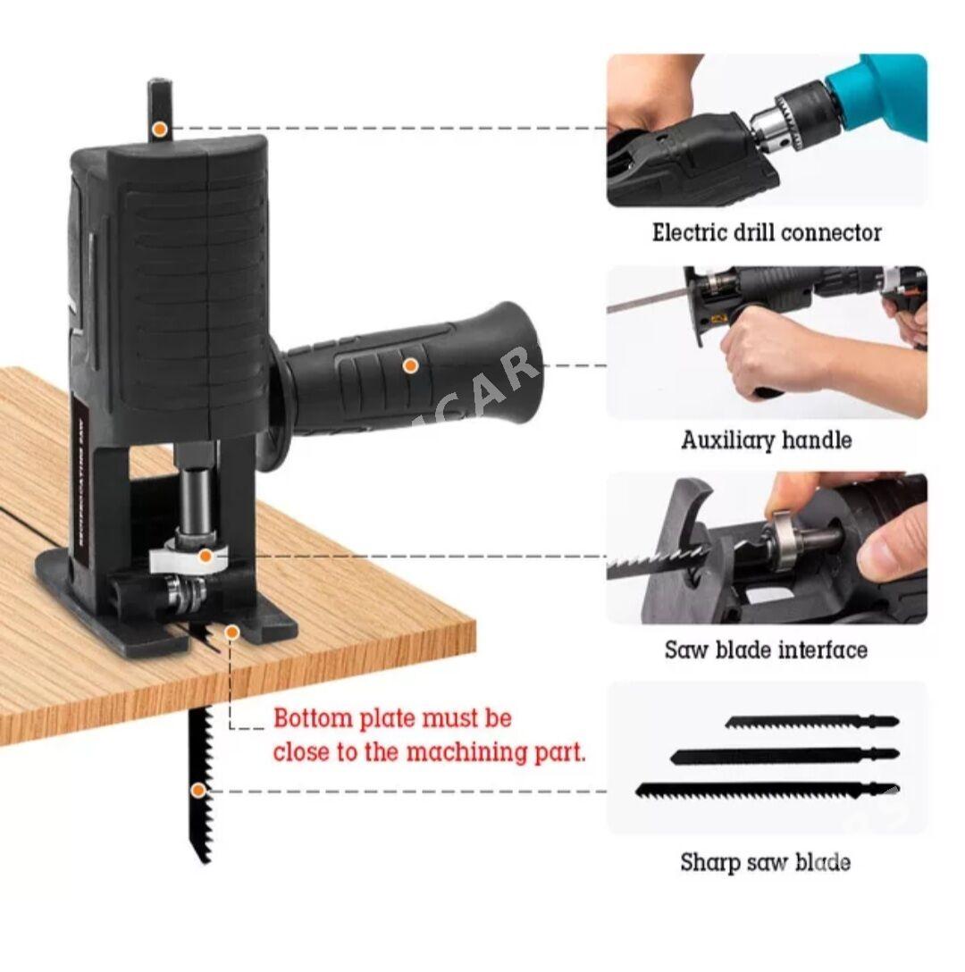Насадка лобзик для дрели - Aşgabat - img 4