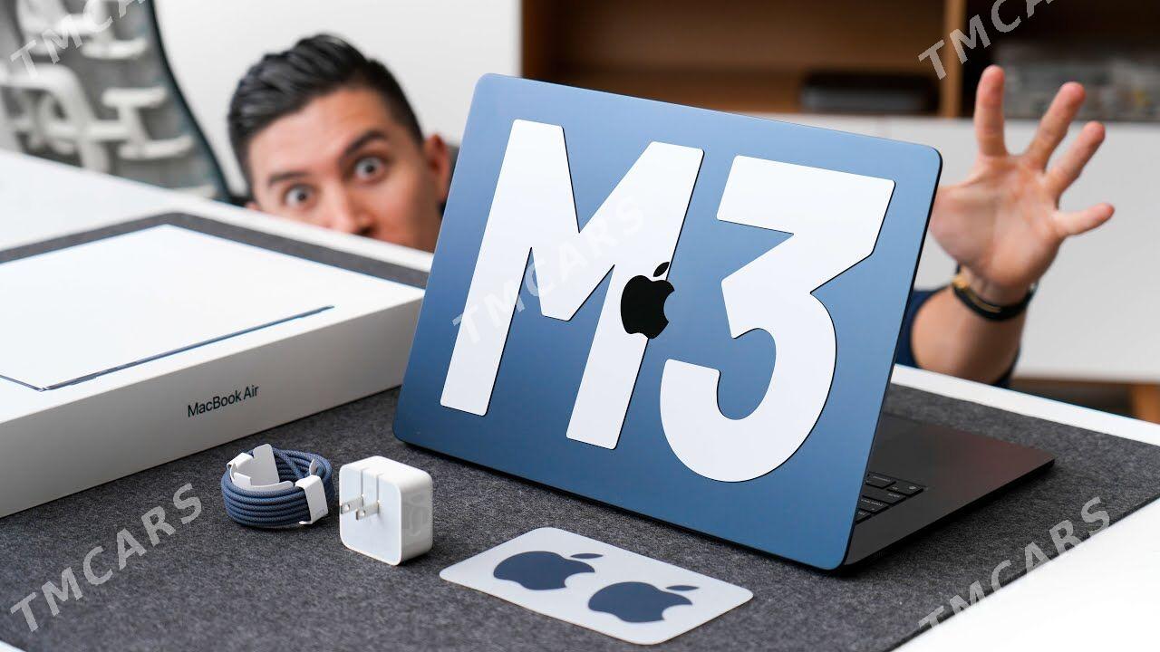 Apple MacBook M3 15" 16-RAM - Ашхабад - img 5