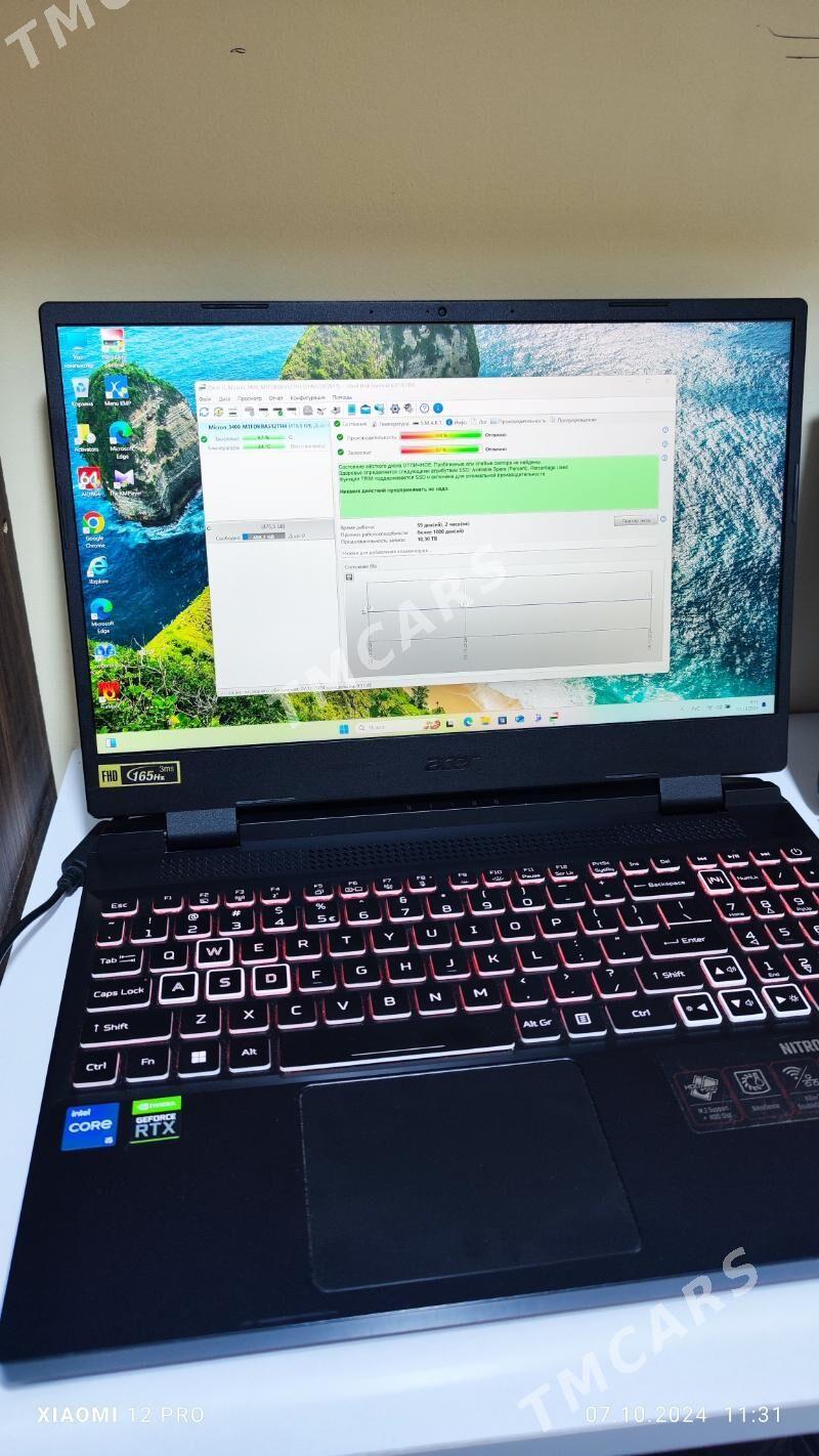 acer nitro 165 hz rtx 3050 - Aşgabat - img 6