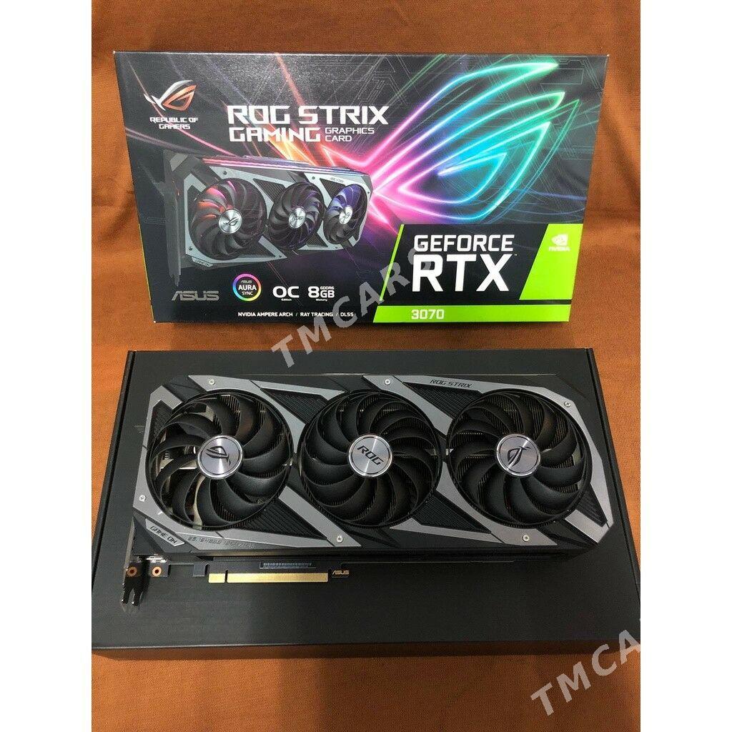 ASUS ROG STRIX 3070oc LHR - Aşgabat - img 2