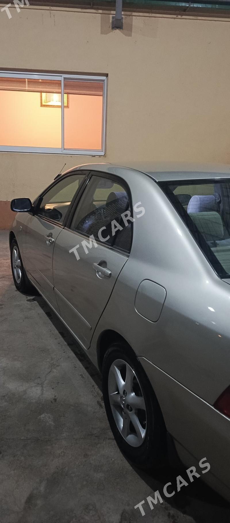 Toyota Corolla 2002 - 120 000 TMT - Ак-Бугдайский этрап - img 3