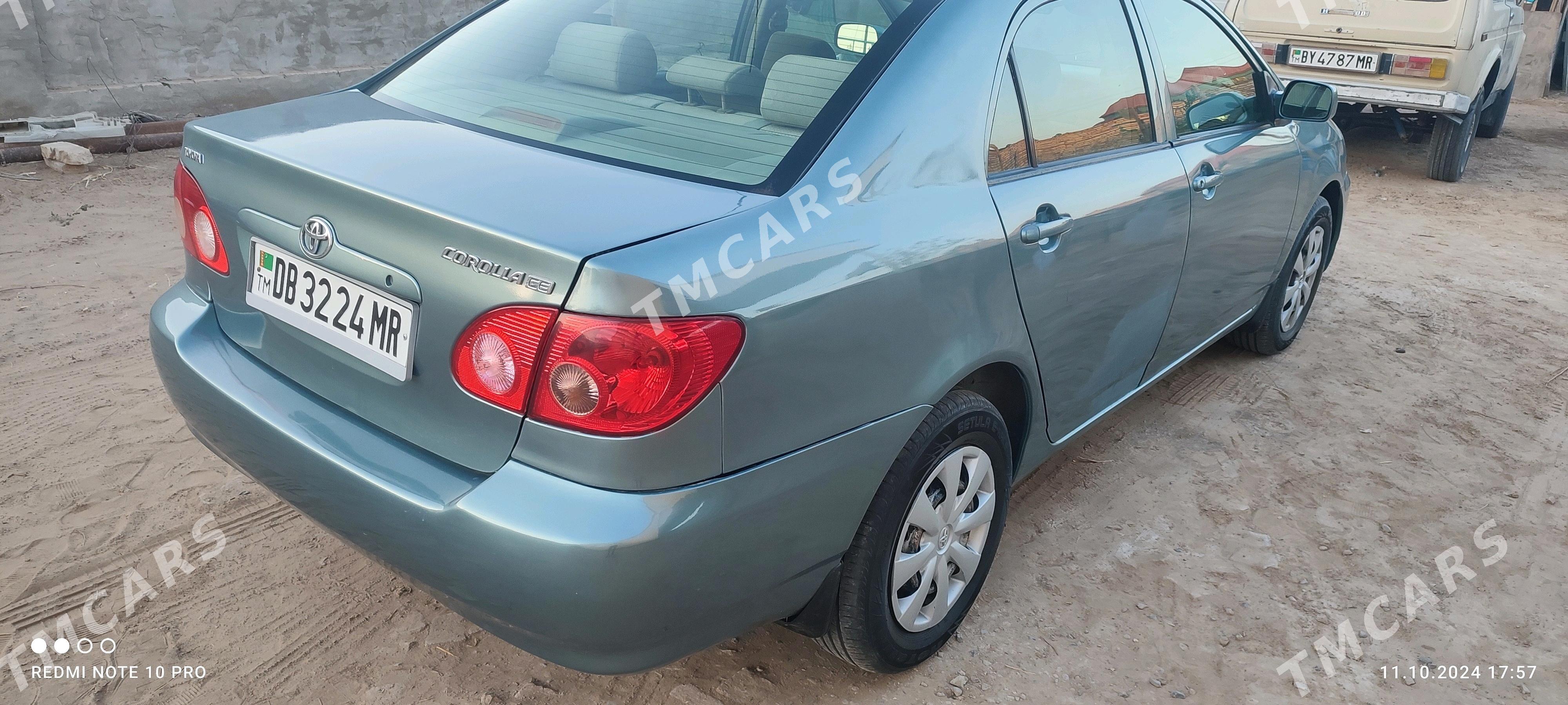 Toyota Corolla 2004 - 100 000 TMT - Мары - img 5