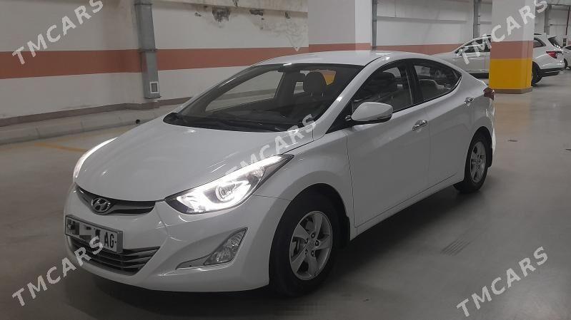 Hyundai Elantra 2014 - 168 000 TMT - Ашхабад - img 2