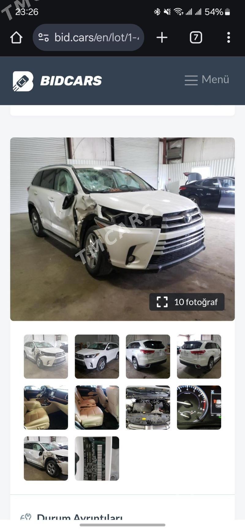 Toyota Highlander 2017 - 570 000 TMT - Aşgabat - img 10