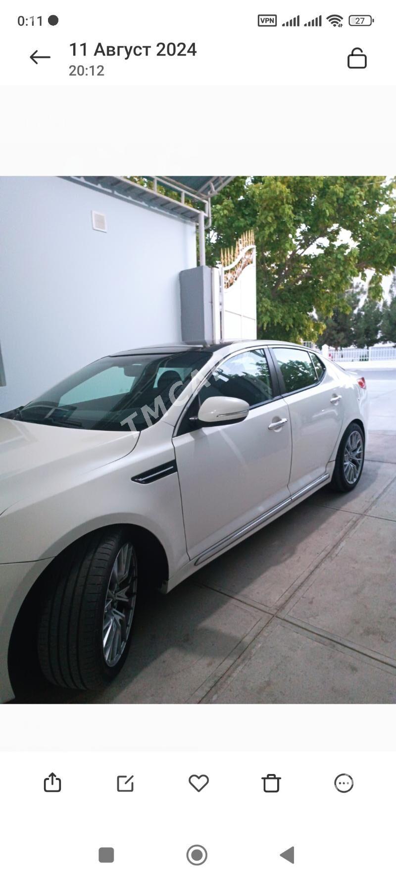 Kia Optima 2012 - 150 000 TMT - Bagyr - img 2