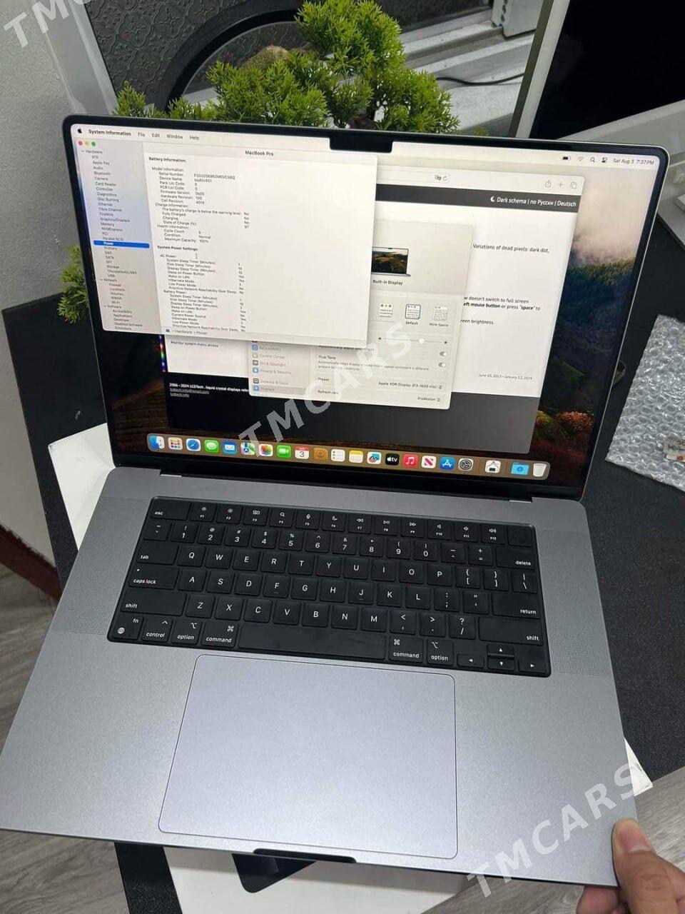 Apple Macbook Pro16|M3max|36GB - Ашхабад - img 7