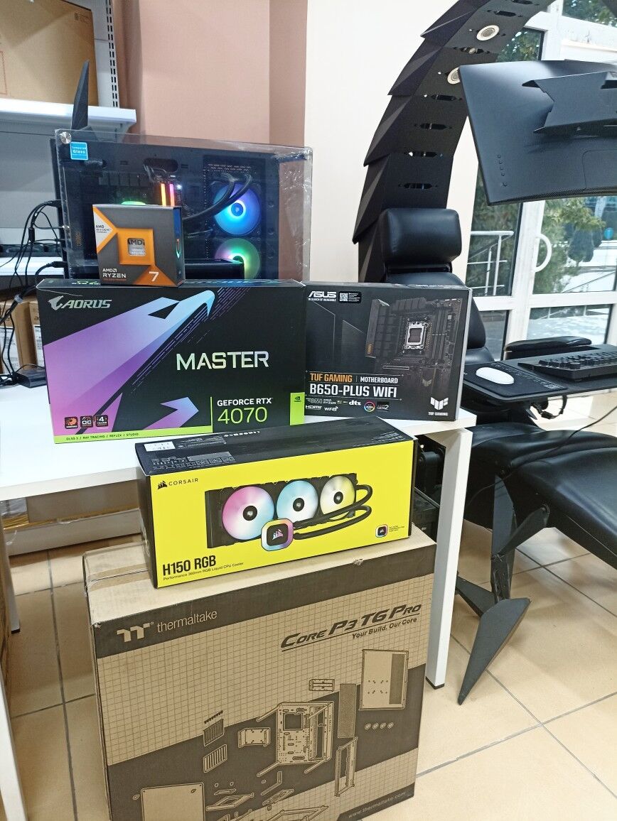 ПК R7-7800X3D+RTX4070 MASTER - Ашхабад - img 2