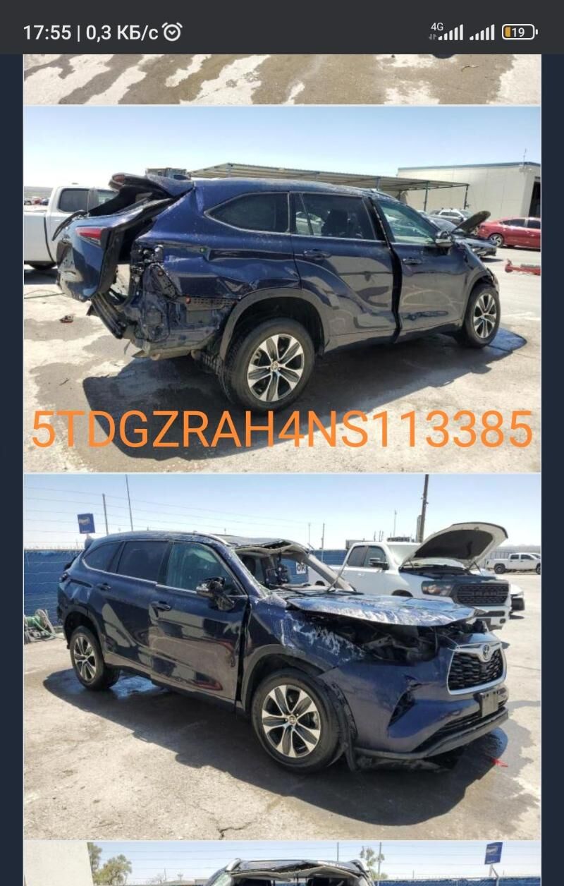 Toyota Highlander 2022 - 290 000 TMT - Мары - img 8