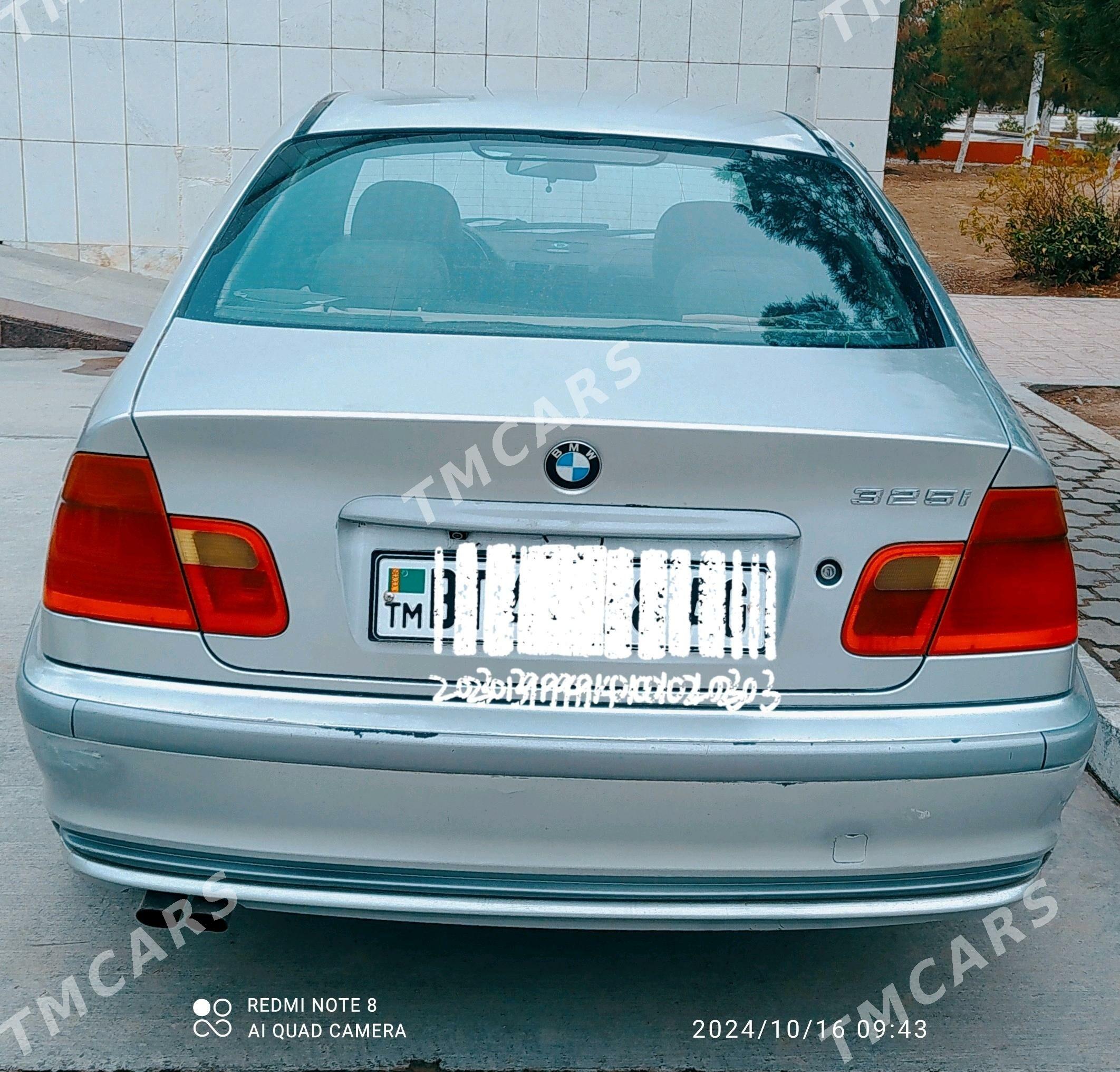 BMW 325 2001 - 70 000 TMT - Ашхабад - img 6