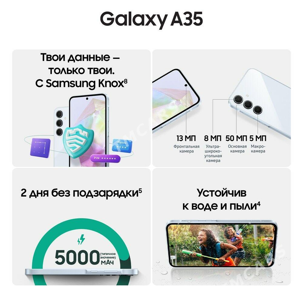 КРЕДИТ SAMSUNG GALAXY A35 - ул. Туркменбаши шаёлы (Ленина) - img 2