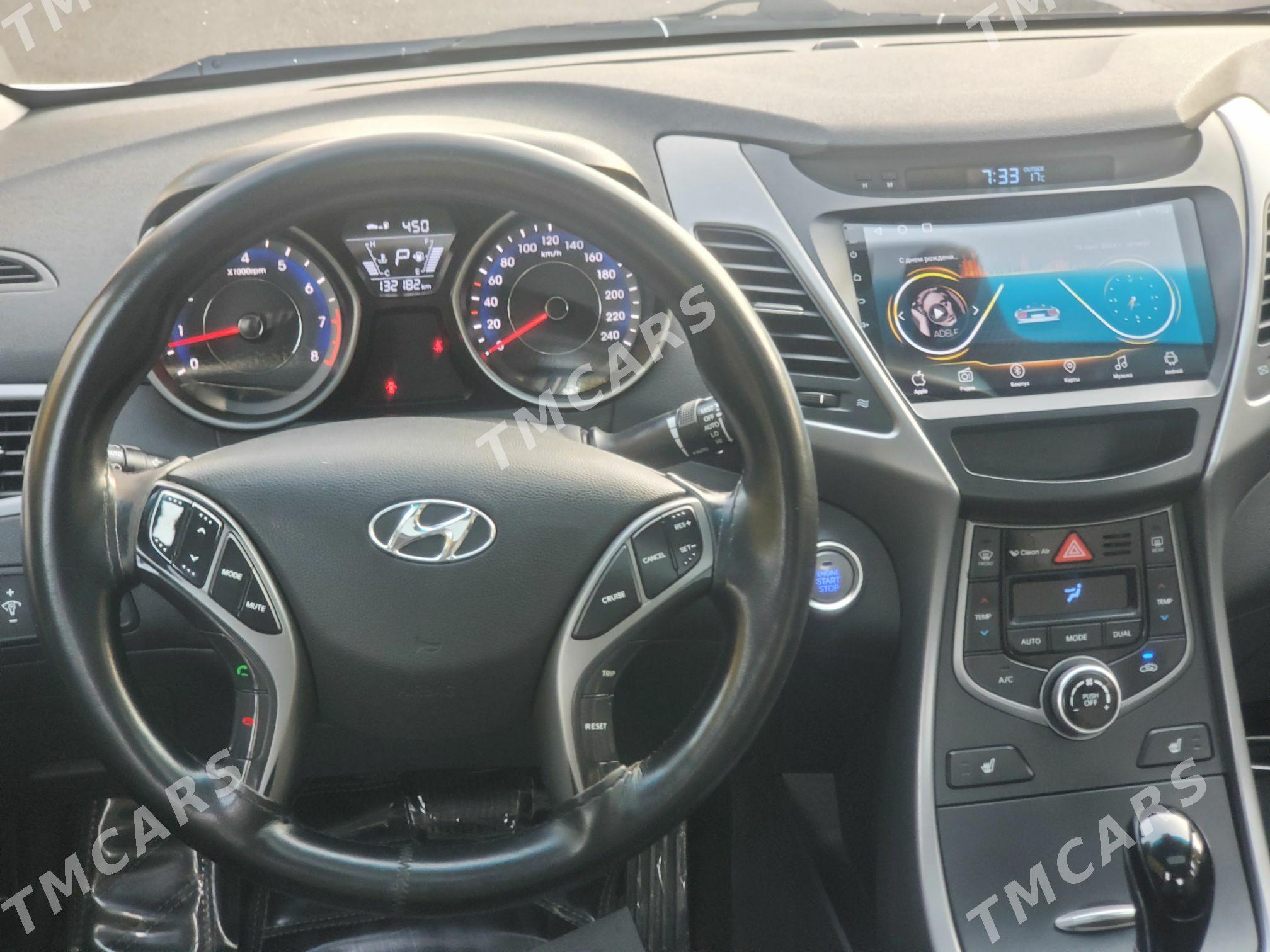 Hyundai Elantra 2014 - 180 000 TMT - Aşgabat - img 3