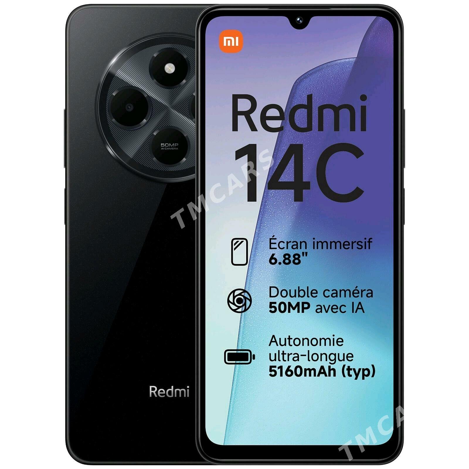 Redmi 14C 8/256GB Black - Ашхабад - img 3