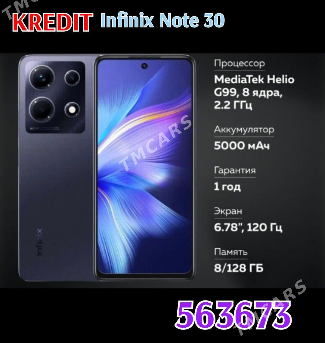 КРЕДИТ INFINIX NOTE 30 8+8/128 - Türkmenbaşy şaýoly - img 2