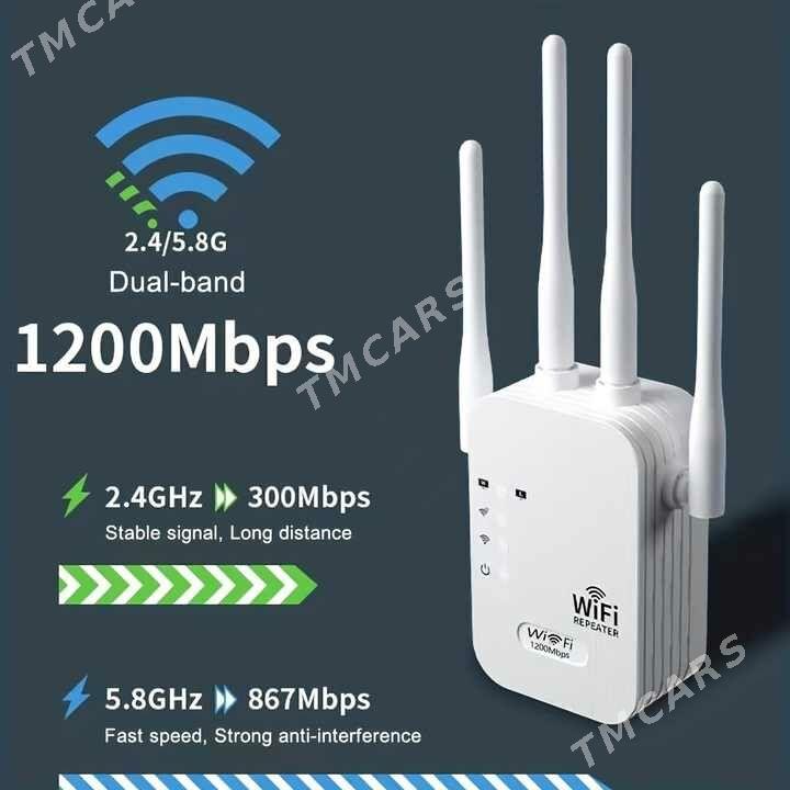 Repeater 1200Mb 5.8Ghz - Aşgabat - img 3