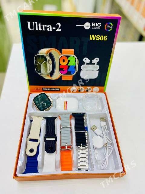 Smart watch WS06 +AirPods - Ашхабад - img 2