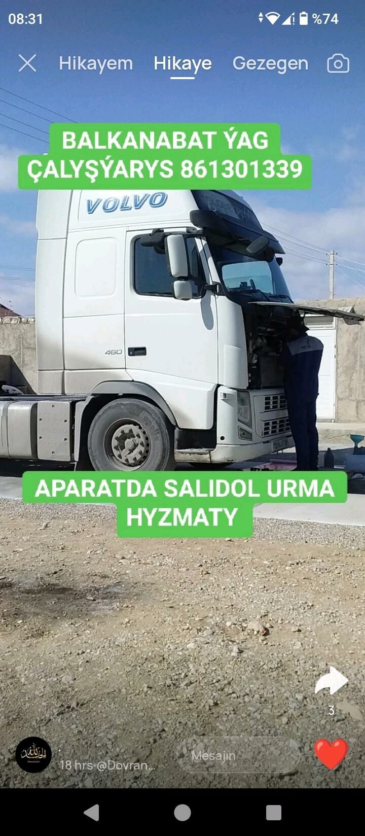 Ýag çalyşma hyzmaty 200 TMT - Балканабат - img 7