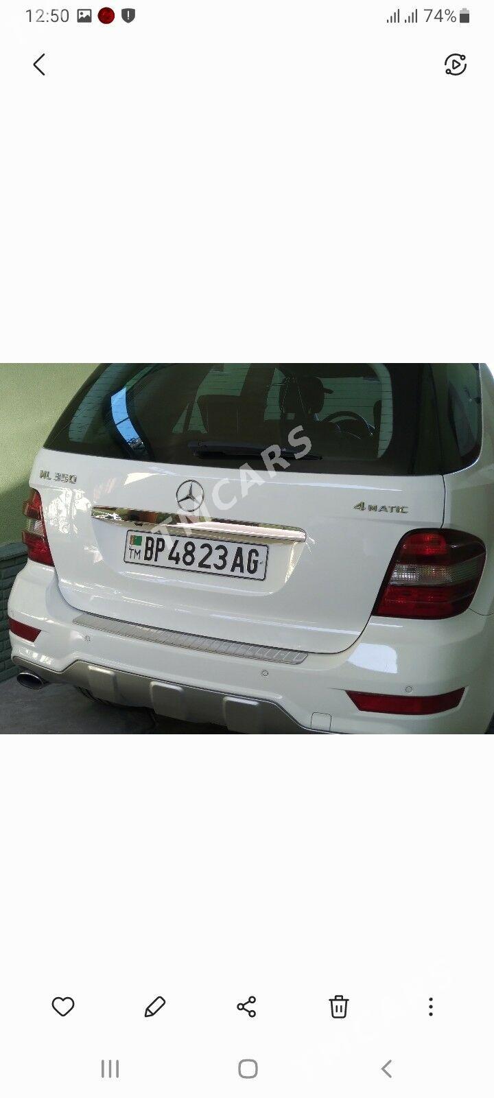 Mercedes-Benz ML350 2008 - 380 000 TMT - Ашхабад - img 3