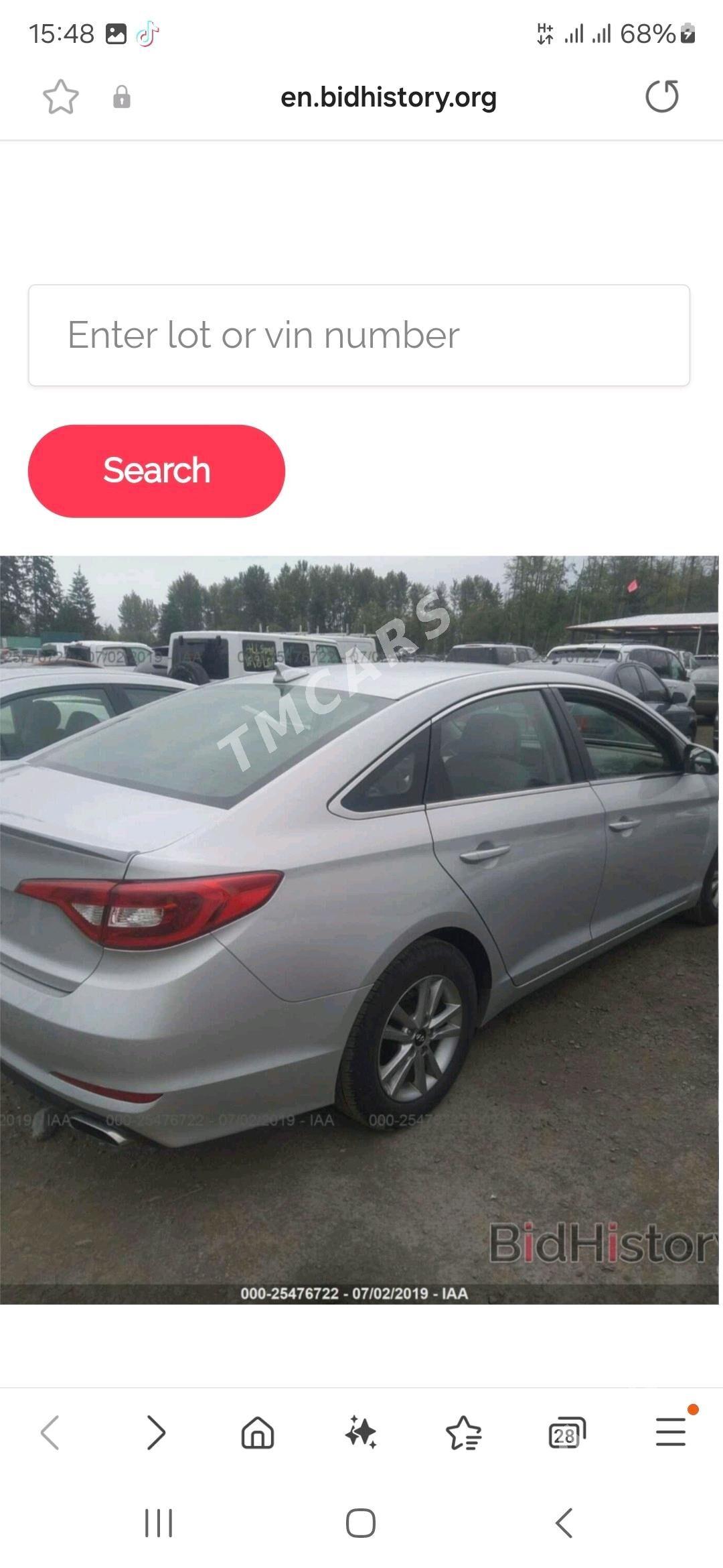 Hyundai Sonata 2017 - 230 000 TMT - Ашхабад - img 6