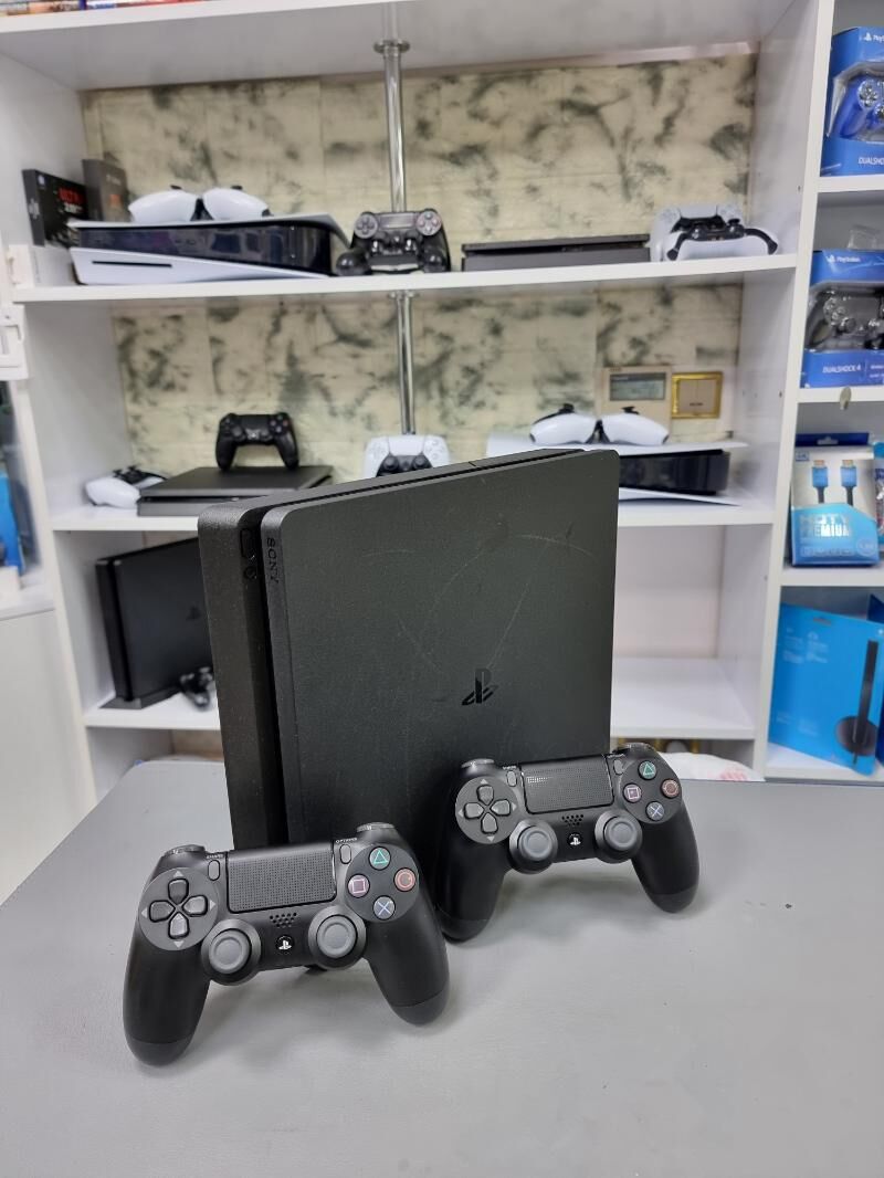 Playstation 4Slim 500gb 5 Oyun - Aşgabat - img 2