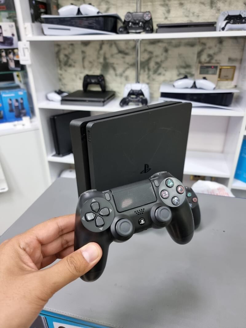 Playstation 4Slim 500gb 5 Oyun - Aşgabat - img 3