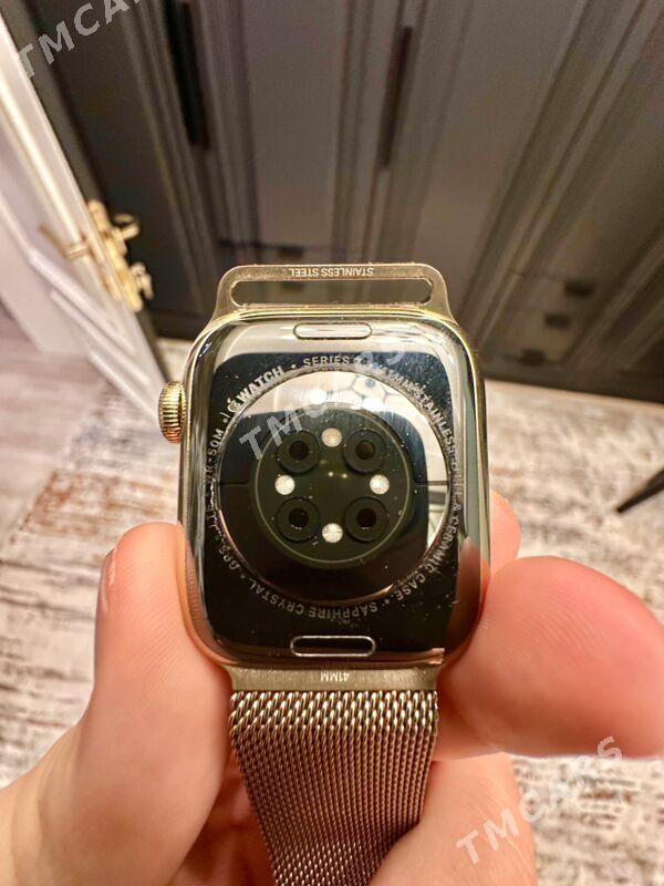 Apple Watch 7/41m ss - Ашхабад - img 4