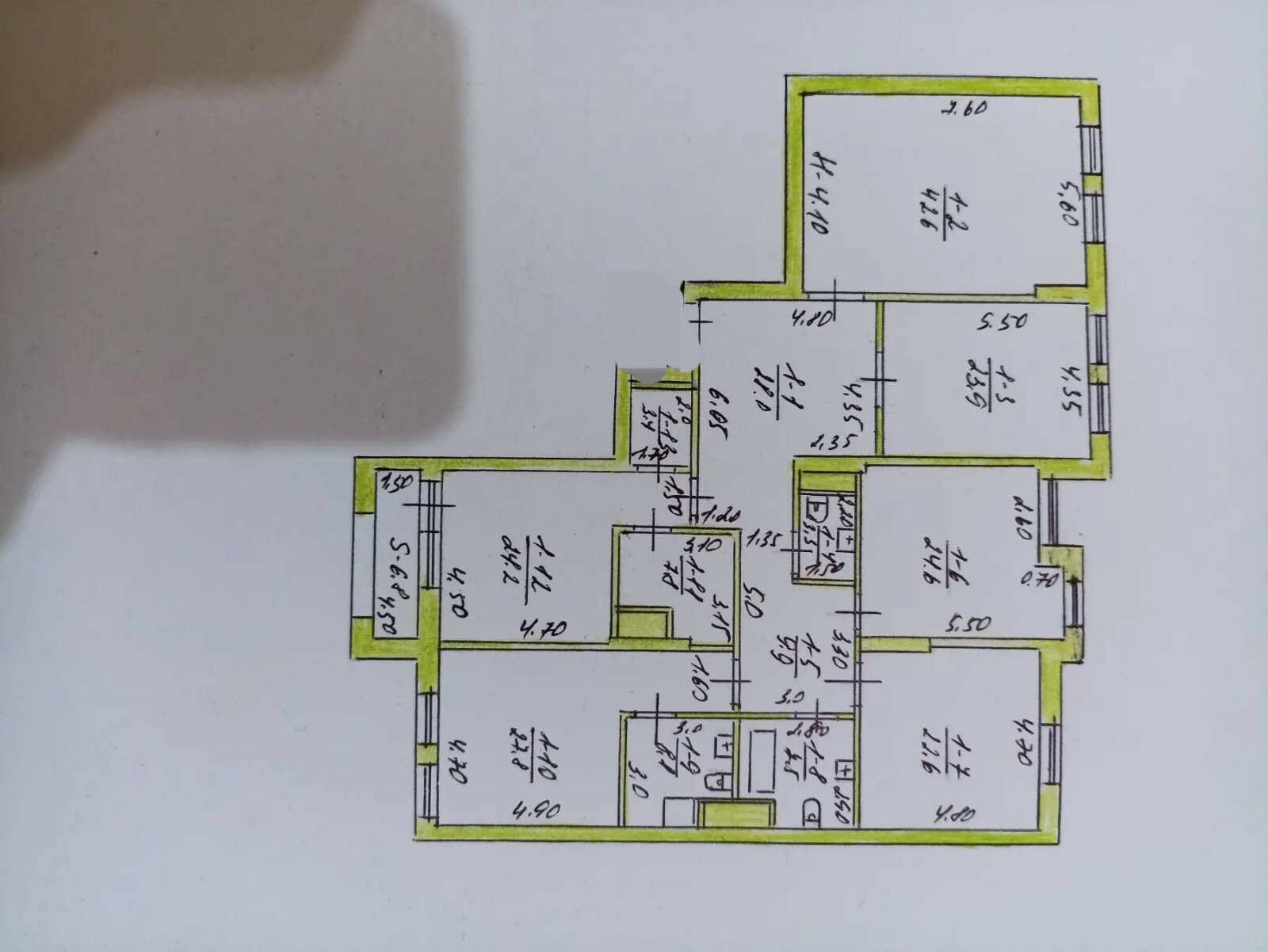 Элитка Чехова 5ком 245м2  - Aşgabat - img 5