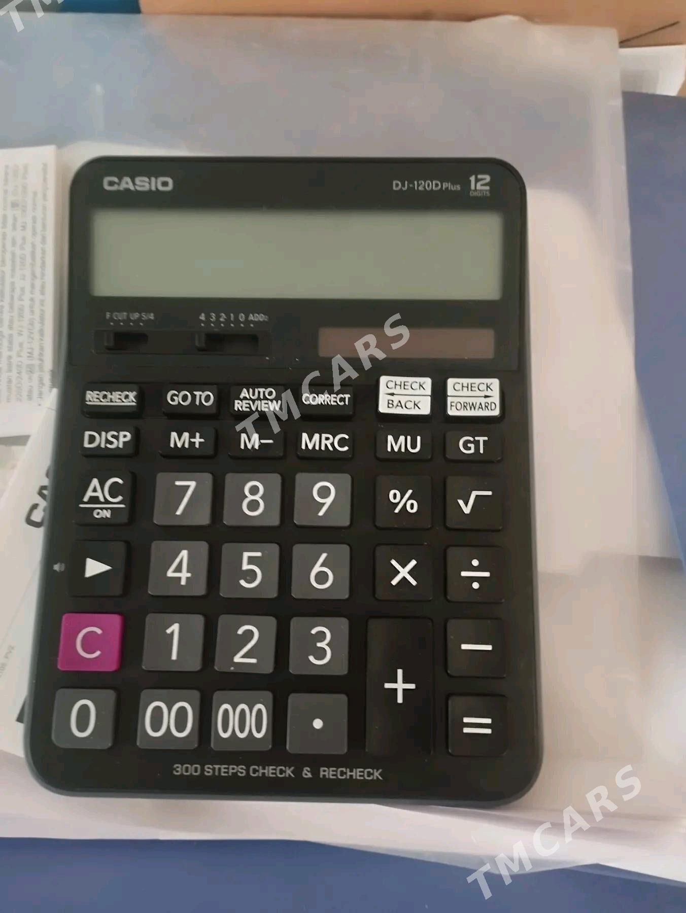 калькулятор CASIO DJ 120D plus - Aşgabat - img 2