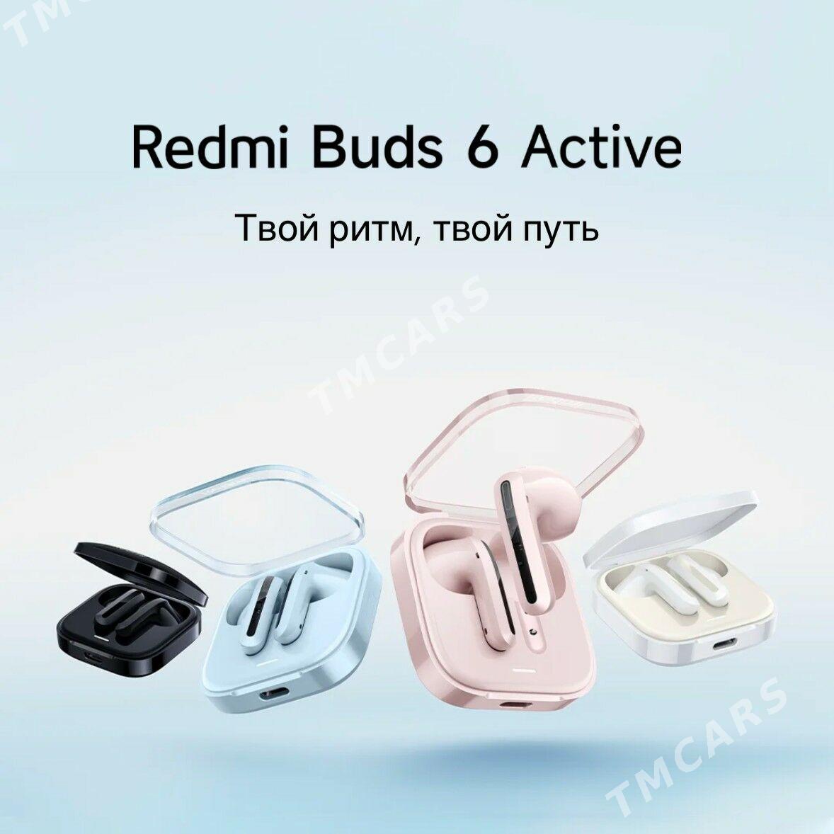 Xiaomi Redmi Buds 6 active - Aşgabat - img 2